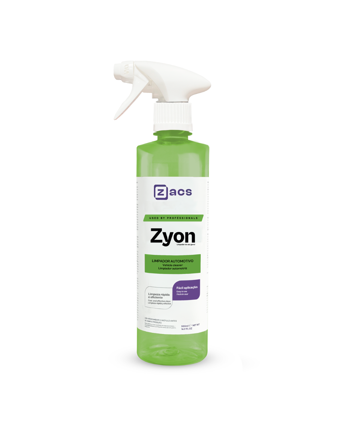 ZYON ZACS – Limpiador Multiuso para Interiores