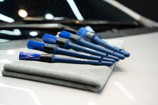 KIT 5 PINCELES DETALLADO EXTERIOR