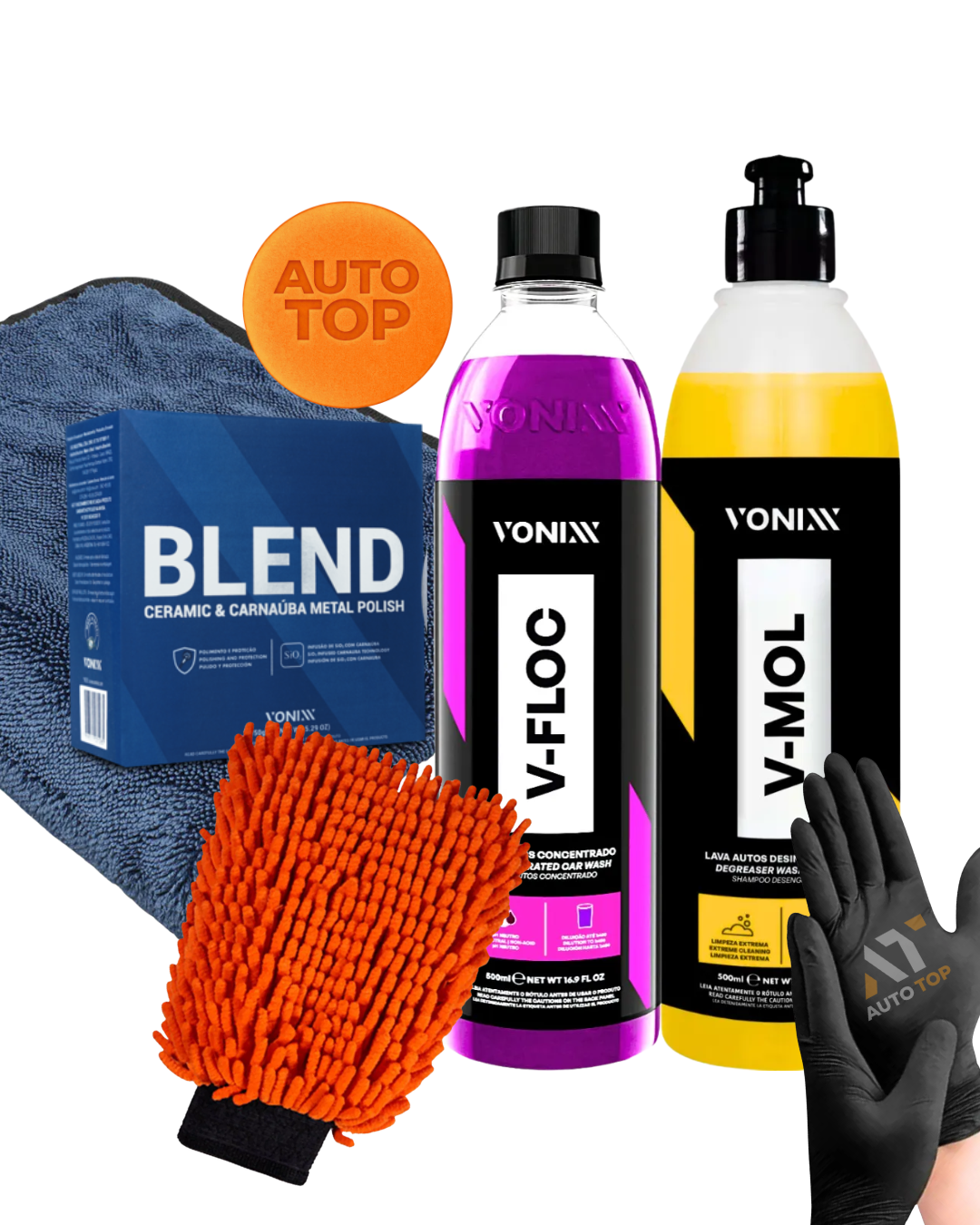KIT LAVADO Y PROTECCIÓN VONIXX