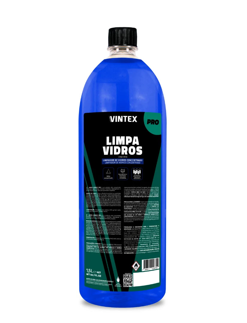 LIMPA VIDROS PRO 1.5L VINTEX