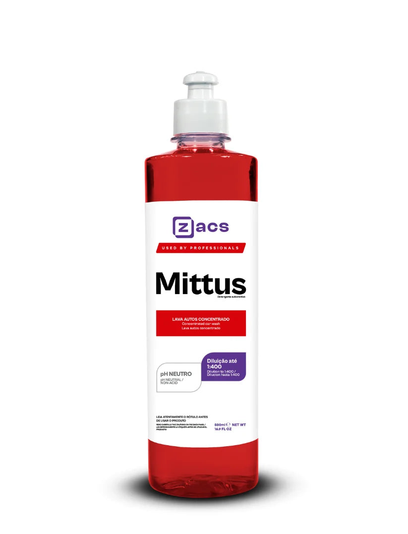 MITTUS DETERGENTE AUTOMOTIVO 500 ML ZACS