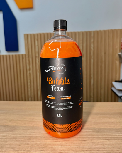 BUBBLE FOAM JAÇA – Shampoo Automotriz Concentrado 1,5l