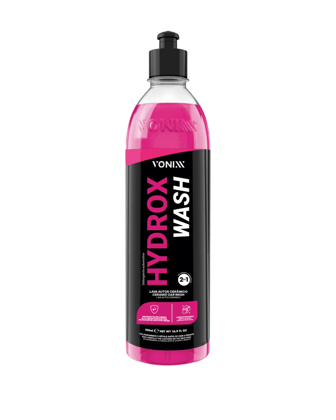 HYDROX WASH 500ml – Shampoo Automotriz con Protección SiO₂