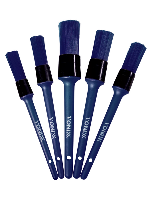 KIT 5 PINCELES DETALLADO EXTERIOR