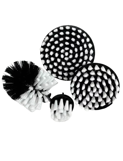 JUEGO DE CEPILLOS GIRATORIOS DE CERDAS SUAVES 4 PIEZAS
