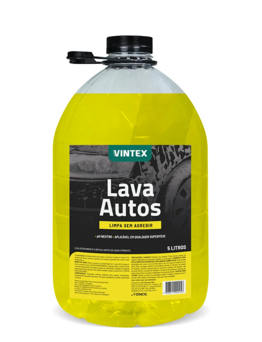 LAVA AUTOS SHAMPOO AUTOMOTRIZ 5L VINTEX