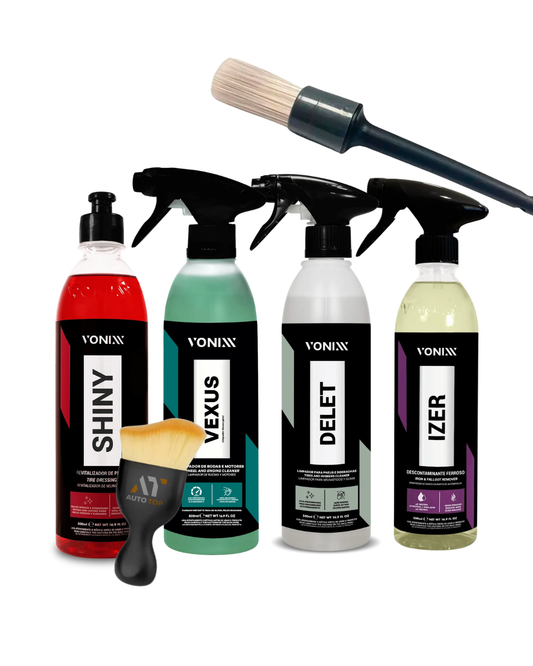 KIT LIMPIEZA DE LLANTAS Y NEUMÁTICOS VONIXX