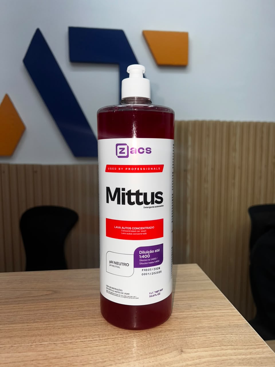MITTUS DETERGENTE AUTOMOTIVO 1L ZACS